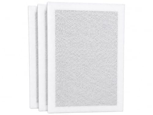 Fast-Shipped-Filters 3 Pack 20x25 Replacement Filter Pads Compatible with Dynamic Electronic Air Cleaner – Polarized Electrostatic Whole House HVAC Furnace Air Cleaner Filters – Made in USA White