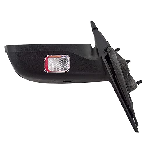 Drivers Power Side View Mirror Heated Puddle Lamp Smooth Replacement For 2006-2010 Fusion Milan 6E5Z17683B #TOP3