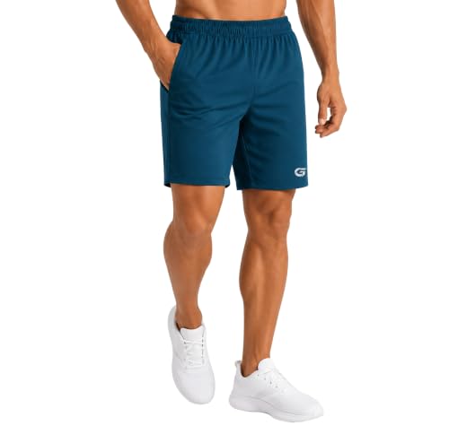 Image of GYMIFIC Mens Sports Training Running Dry Fit Solid Boxer Shorts | Premium Lightweight Stretchable Activewear Gym Shorts for Running, Workout, Training & Fitness