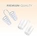 Nose Vent Sinus Relief (Pack of 12 Various Types and Sizes) - A Simple Solution for Nasal Snorers - Reusable Snoring Device to Enjoy a Peaceful Night's Sleep - by Mobi Lock