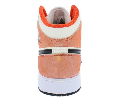 Image of Nike Youth Air Jordan 1 Mid Se GS Electro Orange