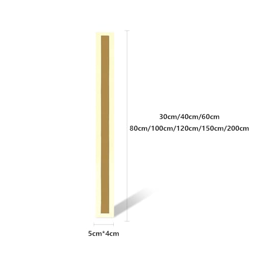 Applique murale extérieur LED dimmable 120cm noire avec télécommande IP65 - 5