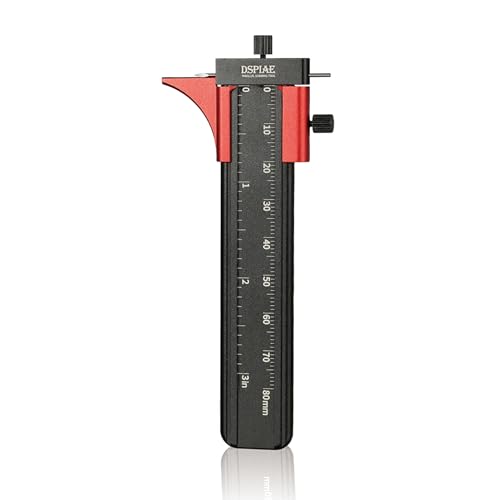 DSPIAE AT-PST スジ彫りノギス【日本正規代理店】, ブラック