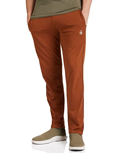 Image of Cazibe Men's Athletic Fit Track Pant (CZ11120-Mustard-L Mustard L)