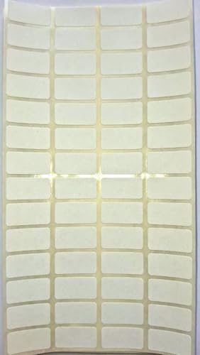 Image of Sehgal Store Premium Writable White Labels - 30 x 10 mm | Multipurpose Adhesive Stickers | Pack for Organizing, Shipping, Inventory & More (Pack of 1000 Stickers W-3)