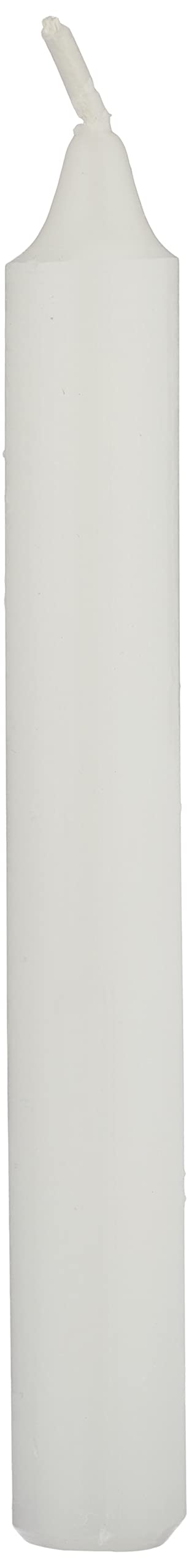 Candele Steariche Bianche 10 Pezzi | 1.8x1.8x15 Cm | Senza Fumo E Senza Colature | Fatte In Italia - Foto 3