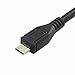 UseBean USB Micro Panel Mount Cable, 1.6FT Micro USB Male to Female Micro USB Extension Cord with Screws, Data+Charge,Black