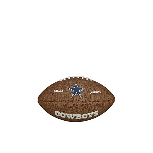 Wilson American Football NFL Team Logo MINI Dallas Cowboys, Rotbraun, 1, WTF1533XBDL