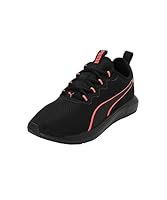 PUMA Women's Softride Cruise 2 Sneaker, Black/Neon Sun, US 13