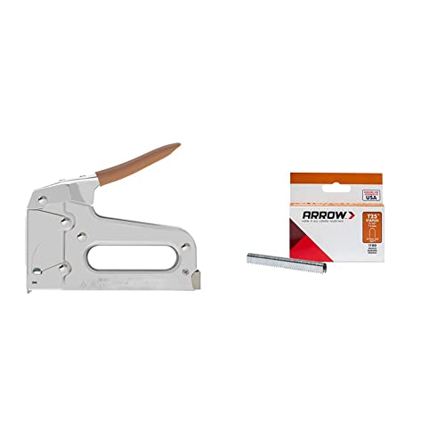 Arrow T25 Heavy Duty Staple Gun for Low Voltage Cables and Wires up to