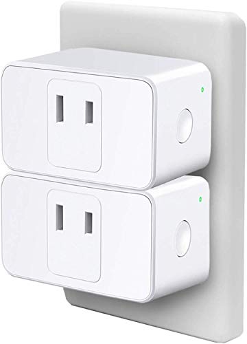 【Amazon Alexa認定】 Meross スマートプラグ (2個セット) WiFiスマートコンセント遠隔操作 Echo シリーズ / Googleホーム / LINE Clova 対応 音声コントロール ハブ不要 MSS110JP