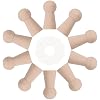 MOROBOR Lot De 5 Crochets Muraux En Bois Animaux - Décoration Chambre Enfant