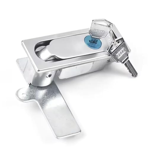 Serrure à came de panneau électrique Cinet en argent mat premium - 5