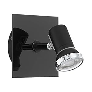 Eglo 33677 Spot, Noir, Chromé