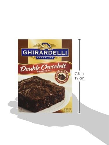 Image of Ghirardelli Brownie Mix Variety Pack, 3 Flavors - Chocolate Caramel Turtle (18.5 oz), Salted Caramel (16 oz) & Double Chocolate (18 oz) (Variety Pack)