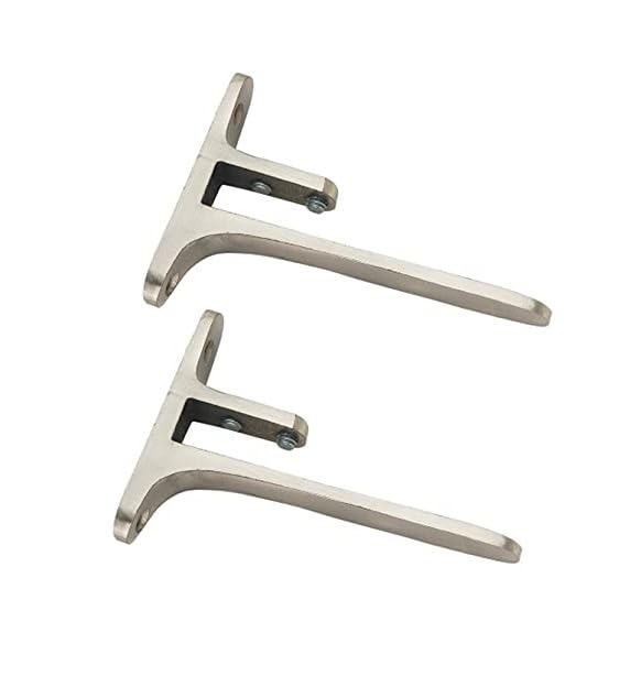 RAB Zinc F Bracket for Homes, Office Spaces, Showcases, Cabinets, Furniture, Shelving, and etc. (Code:- F Bkt Metal, Size:- 8 Inch (12mm), Pack of 2 PCS) (B08KW85JCT) Amazon Price History, Amazon Price Tracker