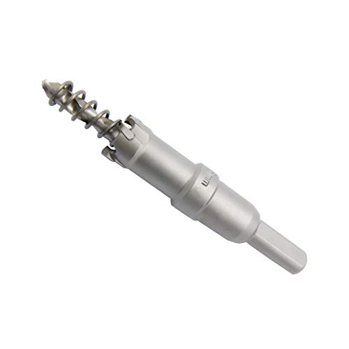 超硬 ホールソー ホールカッター ステンレス 鉄 金属 穴あけ タングステン合金チップ 切削直径16mm