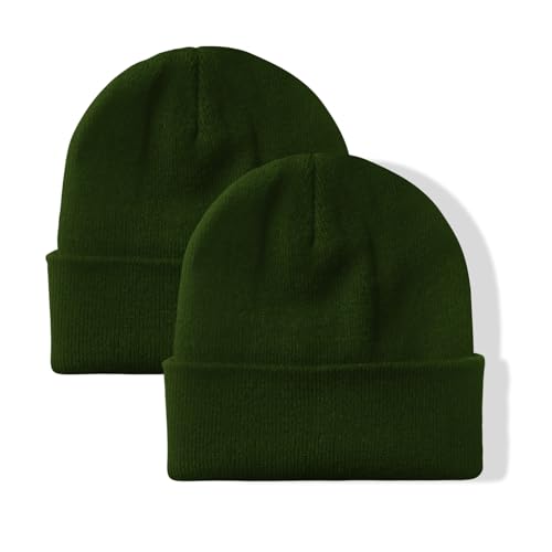 Image of NPJY Unisex Beanie for Men and Women Knit Hat Winter Beanies