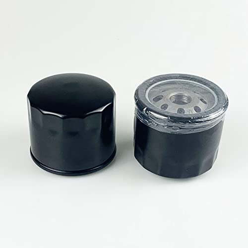 elfofle 12 050 01-S Oil Filter Fits Kohler Engine Lawn Mower, Troy Bilt Bronco 12 050 01, Professional 1205001-S 12 050 01-S1 Oil Filter, 2-Pack