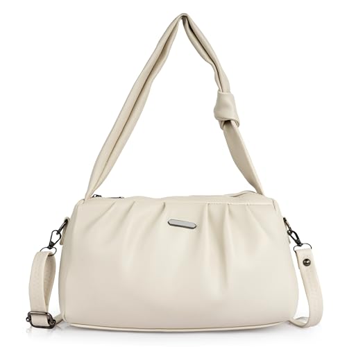 Image of Synthetic Leather Casual Top Handle Handheld Crossbody Travel Side Sling Bag For Women