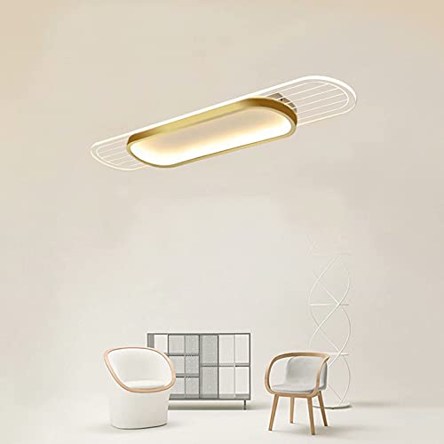 Lustre plafonnier LED dimmable en métal au design artistique
