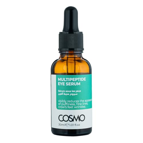 CD COSMO DESIGNS Multipeptide Eye Serum Visibly Reduces Appearance Puffiness, Fine Lines, Crow's Feet Wrinkles | Anti-Aging
