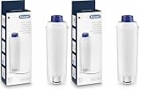 De'Longhi DLSC002 Filtro agua antical, para cafeteras superautomáticas, original, compatible modelos ECAM/ETAM, 2 meses duración (Paquete de 2)