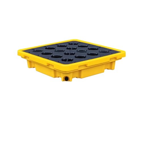 Plateau modulaire en polyéthylène pour fûts d'huile de garage