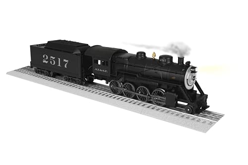 Lionel Santa Fe 2-8-0 LionChief #2517 Bluetooth O Gauge Steam Locomotive with Tender