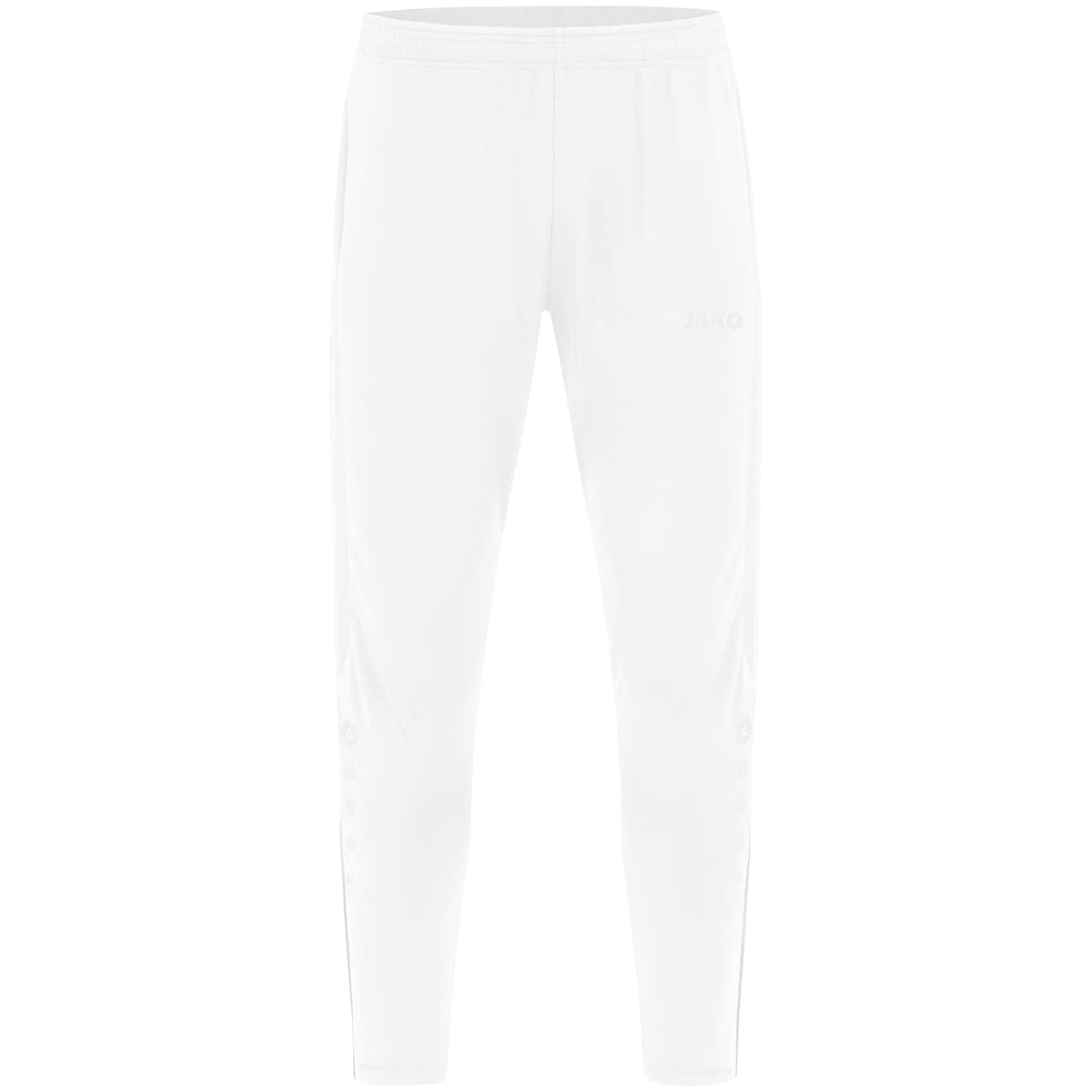 JAKO Unisex Children's Power Tracksuit Bottoms, White, 116