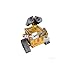 HomeStock Vintage Wall-E Metal Robot Model - Pixar Character Sculpture - Collectible Display Decor - 8L x 6W x 9H Inches