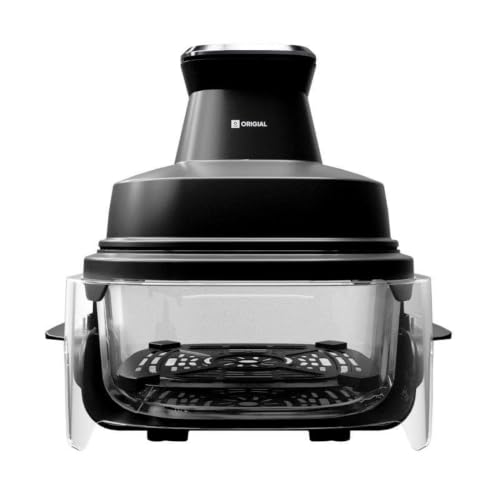 Origial FryFit, Glass 4L Freidora de Aire Cristal 1500W Pantalla Digital