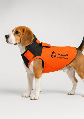 Somlys DOGMIT Gilet pour Chien Made in Traque, 100% Polyester, Co...