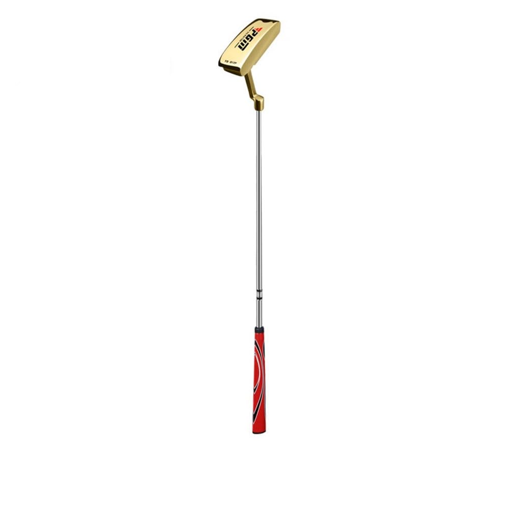 Putter da golf da uomo mancino o destro, in acciaio inox, per principianti, allenatori, mazze da golf, putter con asta di spinta