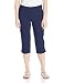 Ruby Rd. Women's Petite Pull-On Solar Millennium Capri