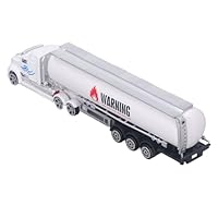 CaCaCook Öltanker-LKW-Modell, Hohe Simulation, Interaktives, Realistisches Legierungs-Tankwagen-Anhänger-Spielzeug und Eltern