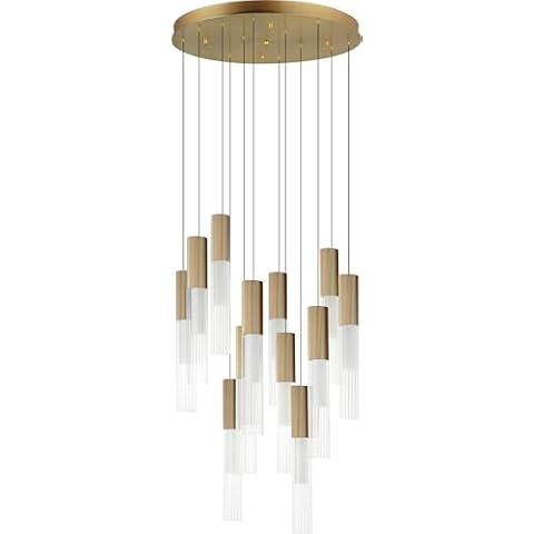 ET2 Reeds - 60W 12 LED Pendant-17 Inches Tall and 22.5 Inches Wide Cover