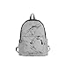 Produktbild Wanshop Rucksack Damen, marmor muster Casual Daypack Schulrucksack Laptop Rucksack für Laptop, Reise Campus College Book Bag (Weiß)