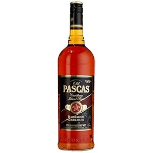 Old Pascas Barbados Dark Rum, 1er Pack (1 x 1000 ml)