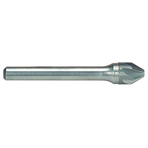 RUSHMORE 1/4" 60° Carbide CNC Single End Countersink-6 Flutes