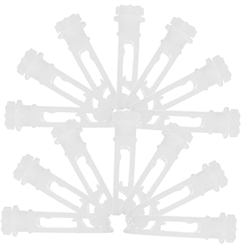 Cabilock 20pcs Vertical Blind Replacement Stems Easy Install Repairing Tools for Window Blinds High-Strength Carrier Parts Fit