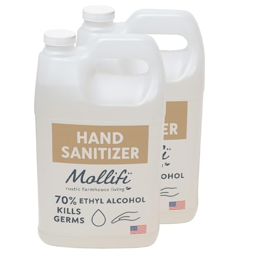Hand Sanitizer, 1 Gallon, Fragrance Free, PK-2, Mfr: MOL9747-12GAL2-A image 3