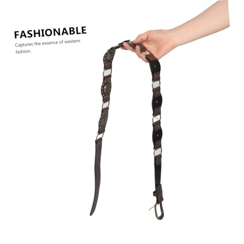 Retro Vintage Western Belt for Women Boho Cowgirl Accessory with Intricate Carved Design for Jeans and Any Waist Durable and Comfortable Fashion Statement4