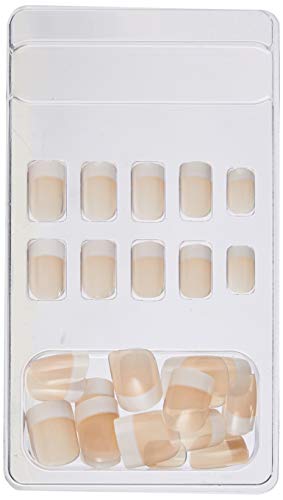 Nailene Daily Wear Naturals Nails Short Sheer Pink French (28 nails)