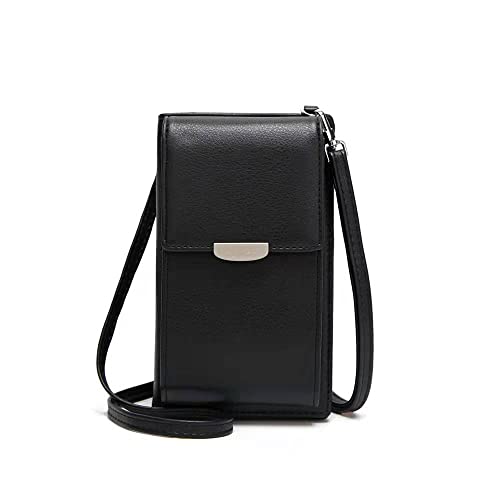 Spydge Handy Umhängetasche PU Leder Brieftasche CrossBody Tasche mit Credit Card Slots Schulterriemen für Frauen Cover
