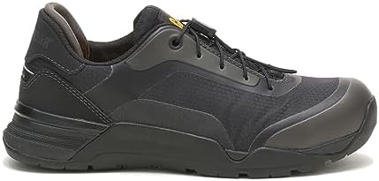 Cat Footwear Women's ELAPSE Alloy Toe Sneaker, Black, 8 Wide | Image 2