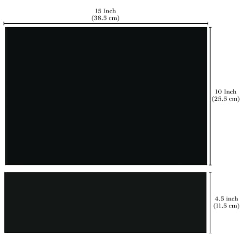 Image of Full Laptop Skin Stickers HD Quality Sticker for Laptops Upto 15.6 inch (Dustproof|Waterproof|Scratchproof|Reusable) - BE BLK FL1