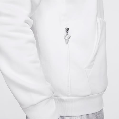 Nike Kobe Men's Dri-FIT Pullover Basketball Hoodie (HF0066-100, White/Summit White)4