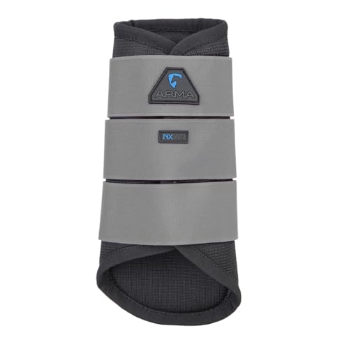 Image of Shires ARMA Air Motion Brushing Boots (Grey, Small Pony)