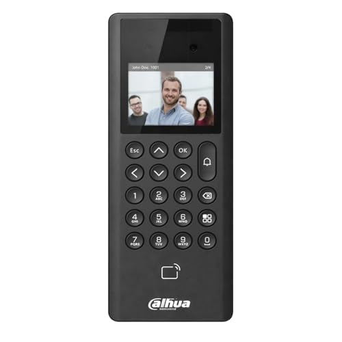 Image of Dahua ASI3203E-W Single Door Face Recognition Access Controller,2.4-inch Display Screen,2MP CMOS HD Camera.